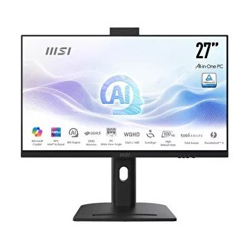 MSI Modern AM273QP AI 1UM-430XEU Core 5 125H 16 GB RAM 512 GB SSD FreeDOS 27 inç All in One PC