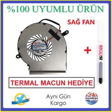 MSI MS-16J5 GP62 Sağ Fan