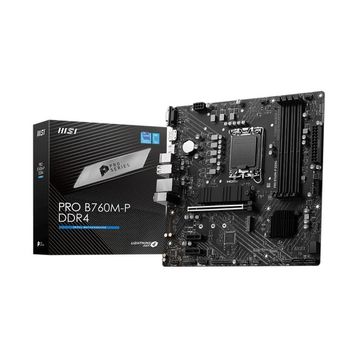 MSI Pro B760M-P DDR4 Intel LGA1700 DDR4 Micro ATX Anakart