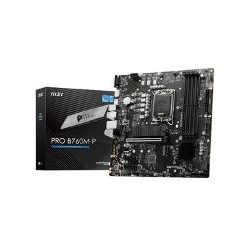 MSI Pro B760M-P DDR4 Intel LGA1700 DDR4 Micro ATX Anakart
