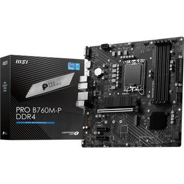 MSI Pro B760M-P DDR4 Intel LGA1700 DDR4 Micro ATX Anakart