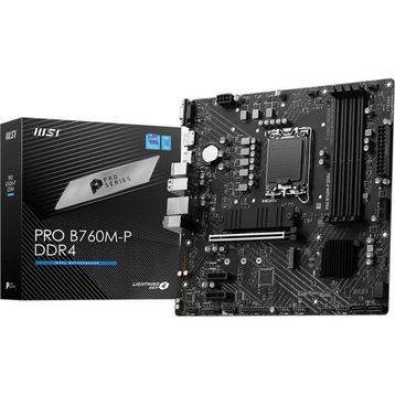MSI Pro B760M-P DDR4 Intel LGA1700 DDR4 Micro ATX Anakart