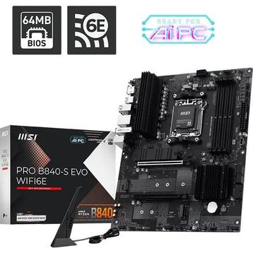 MSI Pro B840-S Evo WIFI6E AMD AM5 DDR5 ATX Anakart