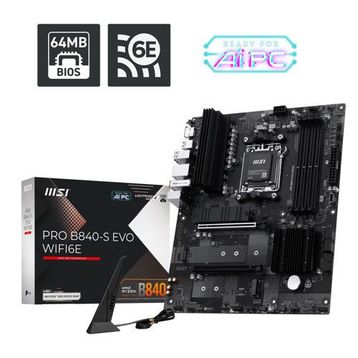 MSI Pro B840-S Evo WIFI6E AMD AM5 DDR5 ATX Anakart