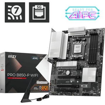 MSI Pro B850-P WiFi AMD AM5 DDR5 Wi-Fi 7 ATX Anakart