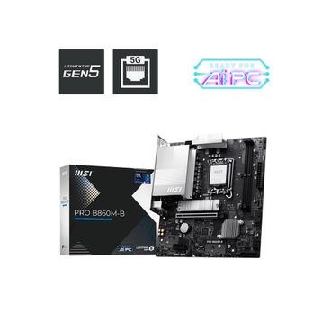 MSI Pro B860M-B Intel LGA1851 DDR5 Micro ATX Anakart