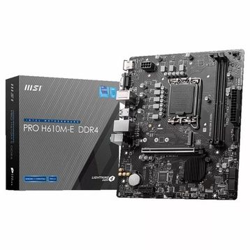 MSI Pro H610M-E Intel LGA1700 DDR5 Micro ATX Anakart