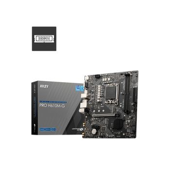 MSI Pro H610M-G Intel LGA1700 DDR5 Micro ATX Anakart