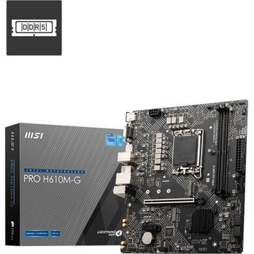 MSI Pro H610M-G Intel LGA1700 DDR5 Micro ATX Anakart