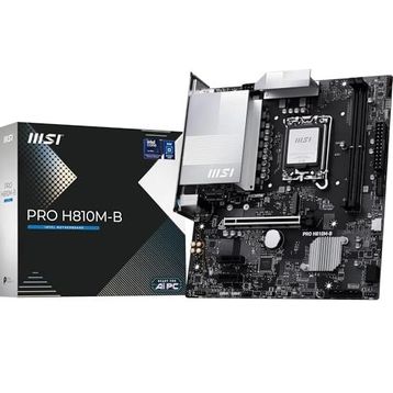 MSI Pro H810M-B Intel LGA1851 DDR5 Micro ATX Anakart