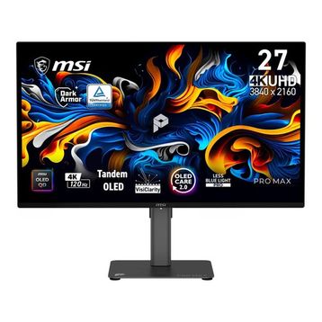 MSI Pro Max 271UPX12G 26.5 inç QD-OLED 120 Hz 0.03 ms Pivot Monitör