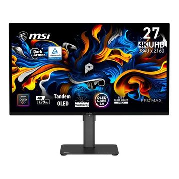 MSI Pro Max 271UPX12G 26.5 inç QD-OLED 120 Hz 0.03 ms Pivot Monitör