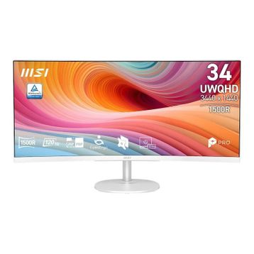 MSI PRO MP341CQW E12 34 inç 1 ms UWQHD Curved 120 Hz Monitör