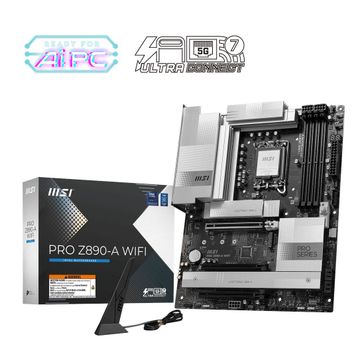 MSI PRO Z890-A WIFI 9200 MHz DDR5 LGA1851 M.2 HDMI DP ATX Anakart