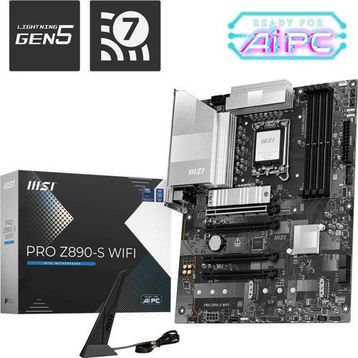MSI Pro Z890-S WiFi PZ Intel LGA1851 DDR5 ATX Anakart