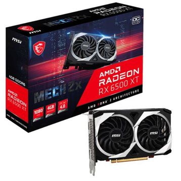 MSI Radeon RX 6500 XT Mech 2X 4G OC 4GB GDDR6 Ekran Kartı