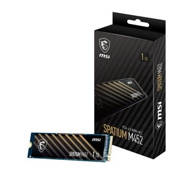 MSI Spatium M452 PCI-Express 4.0 M.2 1 TB SSD