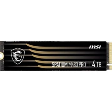 MSI Spatium M480 Pro PCI-Express 4.0 M.2 4 TB SSD