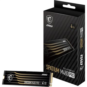 MSI Spatium M480 Pro PCI-Express 4.0 M.2 4 TB SSD