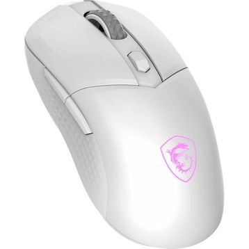 MSI Versa 300 Wireless Beyaz RGB Optik Şarjlı Kablolu/Kablosuz Gaming Mouse