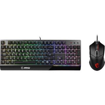 MSI Vigor GK30 RGB Klavye Clutch GM08 Mouse Gaming Set