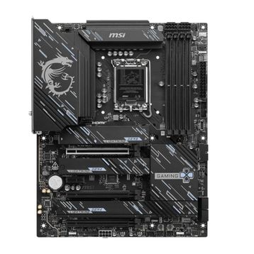 MSI Z890 Gaming Plus Wifi Soket 1851 DDR5 9200 USB 20 Gbps 4xM2 1xTB4 HDMI Display 5G Lan Wifi 7 ATX Anakart