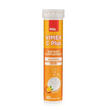 MSL Vimex C Plus 20 Efervesan Tablet