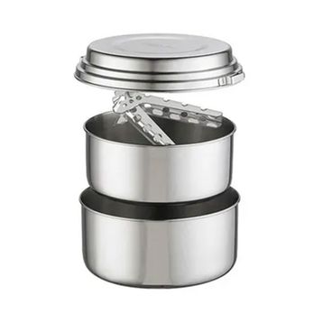 MSR Alpine 2 Pot Set Gümüş Yemek Seti