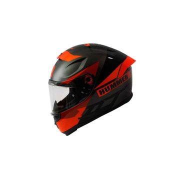 MT Hummer Quo B15 Full Face Kırmızı Siyah Motosiklet Kaskı