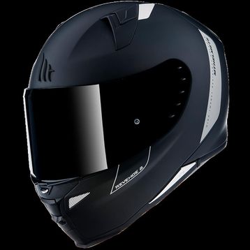 MT Revenge 2 Solid A1 Full Face Mat Siyah Motosiklet Kaskı