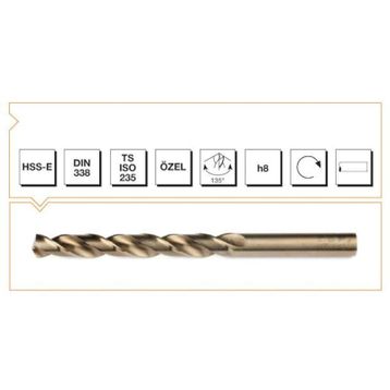 Mte DİN 338 RN 3 mm Matkap Ucu