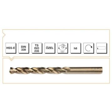 Mte DİN 338 RN 3 mm Matkap Ucu