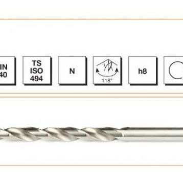 Mte Din 340RN 11 mm Matkap Ucu