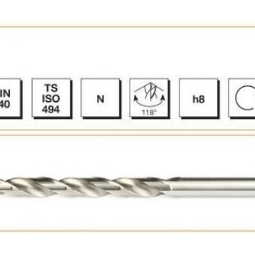 Mte Din 340RN 2 mm Matkap Ucu