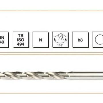 Mte Din 340RN 3 mm Matkap Ucu
