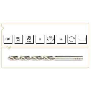 Mte Din 340RN 5.6 mm Matkap Ucu