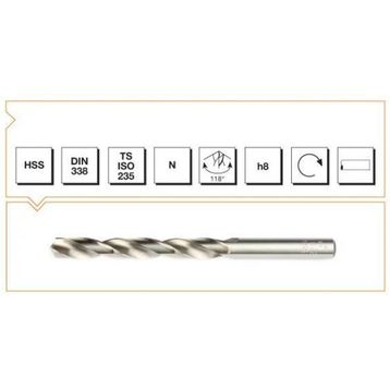 MTE HSS 16 mm Taşlanmış Matkap Ucu