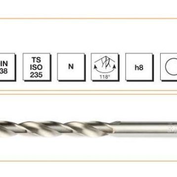 MTE HSS 16 mm Taşlanmış Matkap Ucu