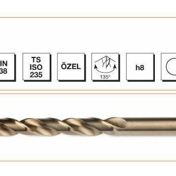 MTE HSS DIN 338 2 mm Altın Seri Matkap Ucu