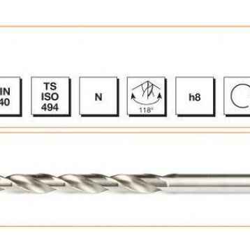 MTE HSS DIN 340RN 4 mm Matkap Ucu
