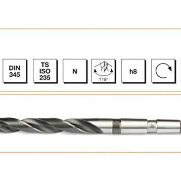 MTE HSS DİN 345 RN 24 mm Matkap Ucu