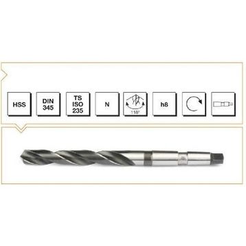 MTE HSS DİN 345 RN 31 mm Matkap Ucu
