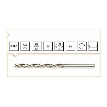 MTE HSS-E DIN 340 2 mm Silindirik Saplı Uzun Matkap Ucu