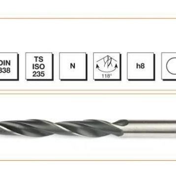 MTE Silindirik Saplı Metal 7 mm Matkap Ucu