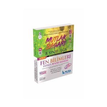 Muba Yayınları 1762 - MB 8.Sınıf - LGS Fen Bilimleri Fasikül + Soru Bankası