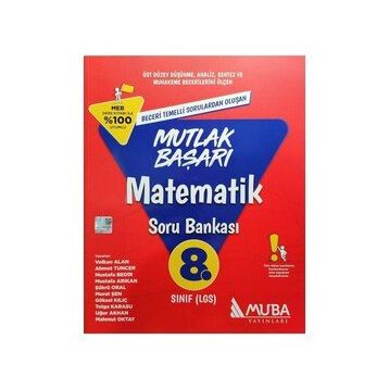 Muba Yayınları 8. Sınıf LGS Son 4 Yılın Çıkmış Sınav Soruları ve Matematik Fasikül Soru Bankası