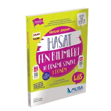 Muba Yayınları LGS Fen Bilimleri Hasat 10 Deneme Sınavı