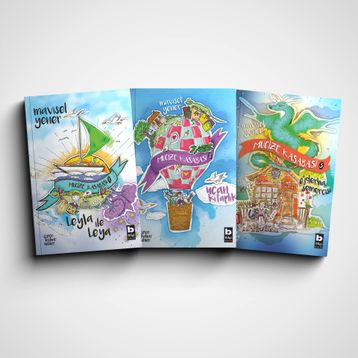 Mucize Kasabası Serisi 3 Kitap Takım Mavisel Yener Bilgi Yayınevi