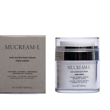 Mucream-L 50 ml Airless Kavanoz Pişik Kremi