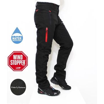 Mudwill Softshell Kırmızı Siyah Erkek Mont